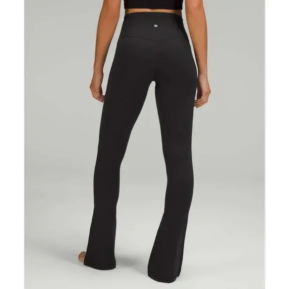 LULULEMON Align High-Rise Mini Flare Pant 32" Black Yoga Active Women's 4